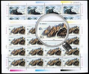 China Stamps - 1999-14 , Scott 2977-78 Lushan Mountain and Kuryongyon Mountain - Full sheet of 16 complete sets -  MNH, VF - (9297P)