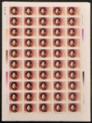 China Stamps - 1991, J182 , Scott 2358-60 Noted Figures in the Period of the 1911 Revolution, Full Sheet of 50 complete sets - MNH, VF - (9235F)