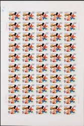 China Stamps - 1997-15 , Scott 2799-2800 The Eighth National Games of the People's Republic of China, Full sheet of 50 complete sets - MNH, VF - (9279G)