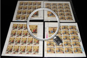 China Stamps - 1992-9 , Scott 2403-06 Romance of the Three Kingdoms - A Literary Masterpiece of Ancient China (3rd series), Full Sheet of 20 Complete Sets, MNH-VF - (9240B)