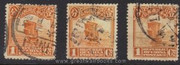 China Stamps - 1913, 1915, 1923 , Sc 203 (London Printing), Sc 222 (First Peking Printing), Sc 249 (Second Peking Printing) - Used - (9C04F) China Stamps - 1913, 1915, 1923 , Sc 203 (London Printing), Sc 222 (First Peking Printing), Sc 249 (Second Peking Printing) - Used - (9C04F)