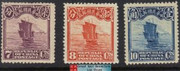 China Stamps - 1923 , Sc 256, 257, 258 Type of 1913-19 Issues Re-engraved, MNH, F-VF - (9C0C1)