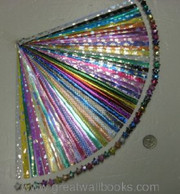 Origami Stars Papers Package 1D (6 packs total about 300 pieces)(WX1D)