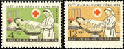 Vietnam Stamps - 1961, Sc 158-9, VN Code # 85, Care for both mothers and children , MNH, F-VF - (9N005)