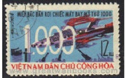 Vietnam Stamps - 1966, Sc 423, VN Code # 188, 1000th US aircraft brought down over North Vietnam, CTO, F-VF - (9N015)