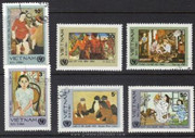 Vietnam Stamps - 1984, Sc 1456-61, UNICEF, CTO, F-VF - (9N02A)