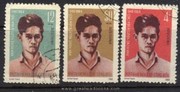 Vietnam Stamps - 1965, Sc 357-9, Nguyen Van Troi, CTO, F-VF - (9N02J)