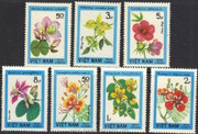 Vietnam Stamps - 1984, Sc 1370-6, Wildflowers - MNH, F-VF - (9N02Y)