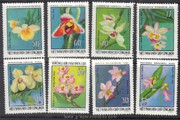 Vietnam Stamps - 1976, Sc 822-9, Orchids - MNH, F-VF - (9N05D)