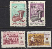 Vietnam Stamps - 1958, Sc 72-5, Arts & Crafts Fair, Hanoi - MNH, F-VF (Free Shipping by Great Wall Bookstore) - (9N05F)