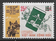 South Vietnam Stamps - Sc 482 issue of 1974 - Overprints, MNH, F-VF  - (9V038)