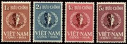 South Vietnam Stamps - 1958, Sc 88-91, United Nations Day, MNH, F-VF - (9V01F)