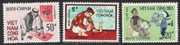 South Vietnam Stamps - 1972 , Sc 425-7, Scholar, MNH, F-VF - (9V02F)