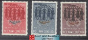 South Vietnam Stamps - 1965 , Sc 258-60 ICY Emblem and Women of Various Races , MH, F-VF - (9V05B)