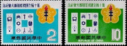 Taiwan Stamps : 1979, Taiwan Stamps TW C175 Scott 2173-74 Vocational Training Competition, MNH, F-VF (9T0HP)