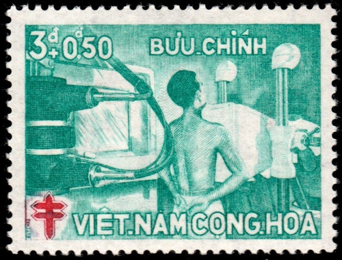 South Vietnam Stamps - 1960 , SC B3 Tuberclelosis - MNH, F-VF (9V08X)