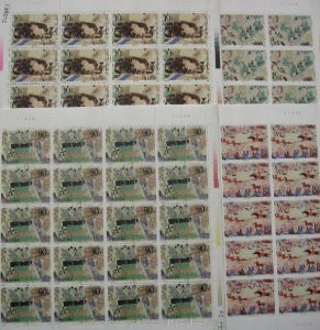 China Stamps - 1988, T126 , Scott 2149-52 Dunhuang Murals (2nd Series) - Full Sheet of 20 sets -  MNH-VF Post Office Fresh - (9214F)