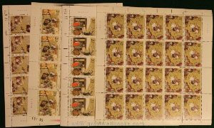 China Stamps - 1990 , T157 , Scott 2310-13 The Romance of the Three Kingdoms (2nd Series), Full Sheet of 20 Complete Sets, MNH-VF - (9231B)
