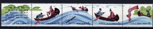 China Stamps - 1981, T59, Scott 1660-64 China fable: Marking Gunwale - MNH, F-VF - (91660)