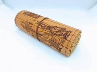 Collectable Bamboo Scroll (Carving in English/Chinese on double sided bamboo scroll) : The Analects(WX47)