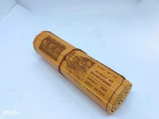 道德经 Collectable Bamboo Scroll (Carving in English/Chinese on double sided bamboo scroll) size: 24.5" x 6.25" : Tao Te Ching (WX48)