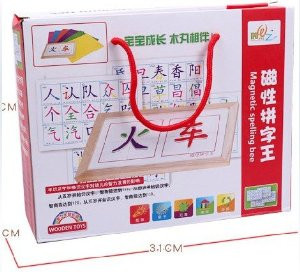 Sheng Shiwen Learn Chinese Characters with Magnetic Spelling Bee(WXF2)