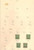 China Stamps - 1943 , Scott 531-49 - 38 different overprint stamps on 4 pages with issued province name under each stamps for reference, all stamps MLH with original gum, F-VF (9C0H4)