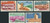 Cambodia Stamps - 1961 , Sc 101-5 Foreign Aid: Czech, Chinese, Russian, American, French - MNH, F-VF - (9A02A)
