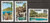 Cambodia Stamps - 1963 , Sc 123-5 Scenery - MNH, F-VF - (9A02F)