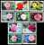 China Stamps - 1979 , T37, Scott 1530-40 Camellias of Yunnan - MNH, F-VF (91530)
