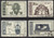 China Stamps - 1953 , S7, Scott 198-201 Great Motherland (4th Set) - CTO, F-VF (9019C)
