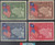 China Stamps - 1939 , Sc 364-7, 15 Anniv. of the US Constitution - MH w/hinged remnant, F-VF (9C0HA)