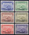 China Stamps - 1944, Sc B4-9 1944 War Refugees Surcharge, OG, MH, F-VF (9C014)