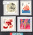 China Stamps - 4 different self-adhesive stamps - MNH, F-VF (99087)