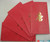 Chinese Red Envelope with Your Family Surname 百家姓紅包 "TANG 唐" (gold embossing envelope size: 3.15" x 6.15" ) pack of 5 red envelopes (WXR9)