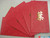 Chinese Red Envelope with Your Family Surname 百家姓紅包 "YE 葉" (gold embossing envelope size: 3.15" x 6.15" ) pack of 5 red envelopes (WXRF)