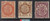 China Stamps - 1897, Sc 86, 88, 89 China Imperial Post - MLH, F - VF (9C0J3)