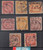 China Stamps - 1905-10, China Imperial Post, 8 stamps with good post marks - Used (9C005)