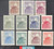 Taiwan Stamps : 1960 , Sc 1270-83, Chu Kwang Tower Quemoy "1960 Ordinary Paper" - short set missing values $.50, $1.20, $3.60 - MNH, F-VF (9T0JP)