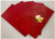 Chinese Red Envelope with Your Family Surname 百家姓紅包 "KUANG 鄺" (gold embossing envelope size: 3.15" x 6.15" ) pack of 5 red envelopes 
