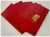 Chinese Red Envelope with Your Family Surname 百家姓紅包 "ZHAI 翟" (gold embossing envelope size: 3.15" x 6.15" ) pack of 5 red envelopes (WXYP)