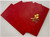 Chinese Red Envelope with Your Family Surname 百家姓紅包 "YUE 岳" (gold embossing envelope size: 3.15" x 6.15" ) pack of 5 red envelopes (WXYQ)