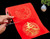 万年红长卷对联空白红纸宣纸烫金半生熟  size: 0.34 X 20 m (13.3" x 65.6') - (WJ0X)