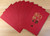 Chinese Red Envelope for Happy Birthday 生日快乐红包 (Gold Embossing Envelope Size: 3.25" x 4.5") Pack of 10
