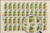 China Stamps - 1993-7 , Scott 2444-7 Bamboo - Full Sheet of 40 sets  - MNH, F-VF Post Office Fresh - (9244C)