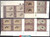 China Stamps - 1993-15 , Scott 2471-76 Selected Art Works by Zheng Banqiao - Imprint Block of 4 w/control number - MNH, VF (9247F)