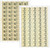 China Stamps - 1986 , J126 , Scott 2030-31 90th Anniv. of Birth of Comrade He Long - Full sheet of 50 complete sets - MNH, VF - (9203F)