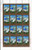 China Stamps - 1998-9 , Scott 2859-62 Construction in Hainan Special Economic Zone - Full sheet of 8 complete sets - MNH, F-VF - (9285G)