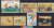 China Stamps - 1993, 1994,  Sc 2433-4, 2443a, 2457, 2499, 2509-10,  Five complete sets - MNH,  F-VF - (9001F)