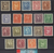 China Stamps - 1940-41 , Sc 402-20 complete set, 1940-41 issue with secret mark - one value mising corner - MLH + MNH, F-VF - (9C0H2)